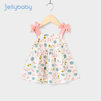 JELLYBABY【甜美碎花吊带裙子】年夏季新款儿童