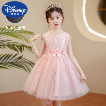 迪士尼(Disney)女童连衣裙春夏新款洋气花童蓬蓬 迪士尼(Disney)女童连衣裙春夏新款洋气花童蓬蓬
